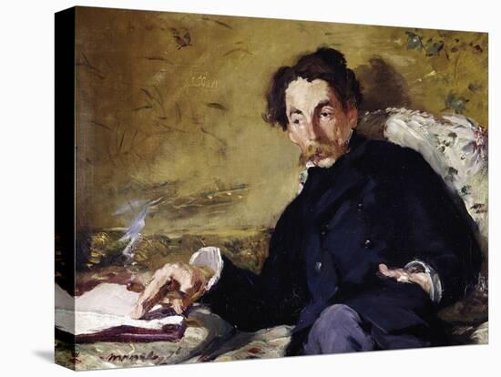 Stephane Mallarme-Edouard Manet-Stretched Canvas