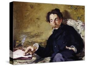 Stephane Mallarme-Edouard Manet-Stretched Canvas