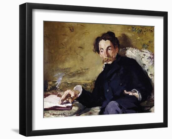 Stephane Mallarme-Edouard Manet-Framed Premium Giclee Print