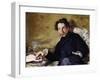 Stephane Mallarme-Edouard Manet-Framed Giclee Print