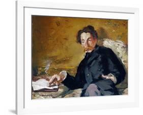 Stephane Mallarme-Edouard Manet-Framed Giclee Print