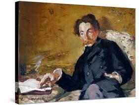 Stephane Mallarme-Edouard Manet-Stretched Canvas