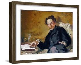 Stephane Mallarme-Edouard Manet-Framed Giclee Print