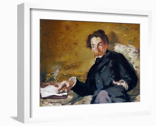 Stephane Mallarme-Edouard Manet-Framed Giclee Print