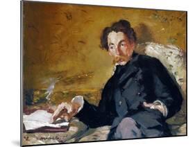 Stephane Mallarme-Edouard Manet-Mounted Giclee Print