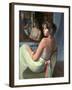 Stephanie in Profile, 1979-John Stanton Ward-Framed Giclee Print