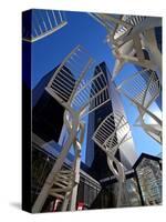 Stephen Avenue, Calgary, Alberta, Canada, North America-Hans Peter Merten-Stretched Canvas