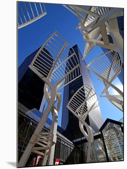 Stephen Avenue, Calgary, Alberta, Canada, North America-Hans Peter Merten-Mounted Photographic Print