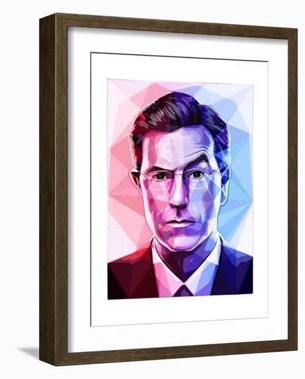 Stephen Colbert-Enrico Varrasso-Framed Art Print