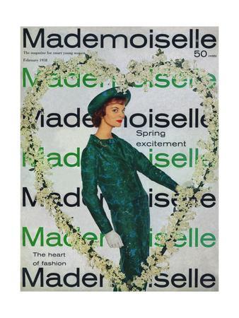 Mademoiselle Cover - February 1958