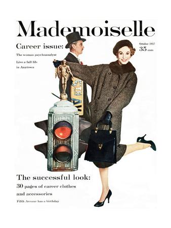 Mademoiselle Cover - October 1957