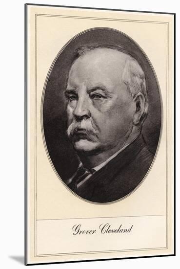 Stephen Grover Cleveland, 22nd and 24th President of the United States, (Early 20th Centur)-Gordon Ross-Mounted Giclee Print
