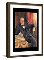 Stephen Grover Cleveland-null-Framed Art Print