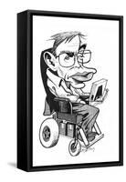 Stephen Hawking, British Physicist-Gary Gastrolab-Framed Stretched Canvas