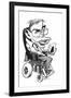 Stephen Hawking, British Physicist-Gary Gastrolab-Framed Photographic Print