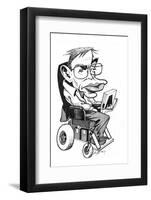 Stephen Hawking, British Physicist-Gary Gastrolab-Framed Photographic Print