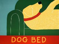 Hogging The Bed Choc-Stephen Huneck-Giclee Print
