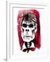 Stephen King - American horror writer-Neale Osborne-Framed Giclee Print