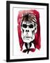 Stephen King - American horror writer-Neale Osborne-Framed Giclee Print