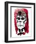 Stephen King - American horror writer-Neale Osborne-Framed Giclee Print