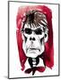 Stephen King - American horror writer-Neale Osborne-Mounted Giclee Print