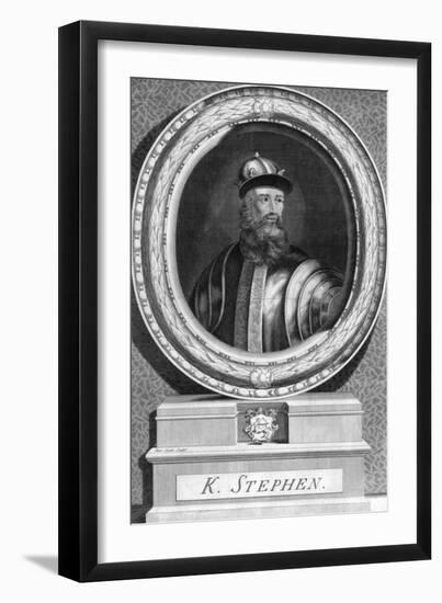 Stephen, King of England-Smith-Framed Giclee Print