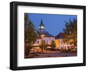 Stephen's Tower, Libertatii Square, Baia Mare, Maramures, Romania, Europe-Marco Cristofori-Framed Photographic Print