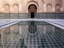 Medersa Ali Ben Youssef (Madrasa Bin Yousuf), Medina, Marrakesh, Morocco-Stephen Studd-Photographic Print