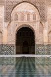 Minaret of Koutoubia Mosque with Palm Trees, UNESCO World Heritage Site, Marrakesh, Morocco-Stephen Studd-Photographic Print