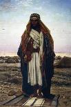 The Prayer in the Desert (Bedouin in Prayer), 1876-Stephen Ussi-Stretched Canvas