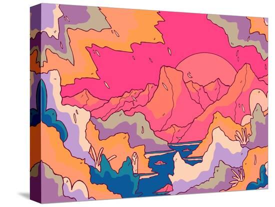 Stretched Canvas Print, , large