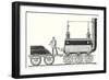 Stephenson's Endless Chain Locomotive-null-Framed Premium Giclee Print