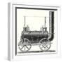 Stephenson's Locomotive with Coupled Wheels-null-Framed Giclee Print