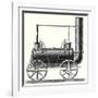 Stephenson's Locomotive with Coupled Wheels-null-Framed Giclee Print