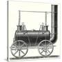 Stephenson's Locomotive with Coupled Wheels-null-Stretched Canvas