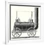 Stephenson's Locomotive with Coupled Wheels-null-Framed Giclee Print