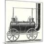 Stephenson's Locomotive with Coupled Wheels-null-Mounted Giclee Print