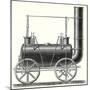 Stephenson's Locomotive with Coupled Wheels-null-Mounted Premium Giclee Print