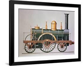 Stephenson's "North Star" Steam Engine, 1837-null-Framed Giclee Print