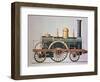 Stephenson's "North Star" Steam Engine, 1837-null-Framed Giclee Print