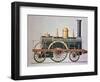 Stephenson's "North Star" Steam Engine, 1837-null-Framed Giclee Print