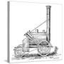 Stephenson's Rocket, 1829-Science Photo Library-Stretched Canvas