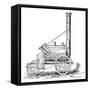 Stephenson's Rocket, 1829-Science Photo Library-Framed Stretched Canvas