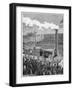 Stephenson's 'Rocket' Winning the Rainhill Trials, 14 October 1829-null-Framed Giclee Print