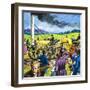 Stephenson's Rocket-Harry Green-Framed Giclee Print