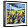 Stephenson's Rocket-Harry Green-Framed Giclee Print