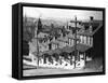 Stepped Row Houses-Walker Evans-Framed Stretched Canvas