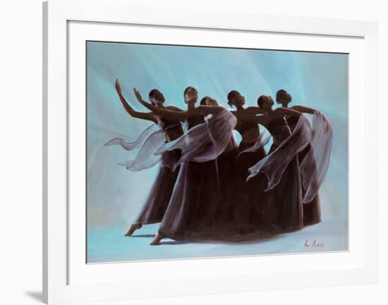 Steppin' Out-Laverne Ross-Framed Art Print