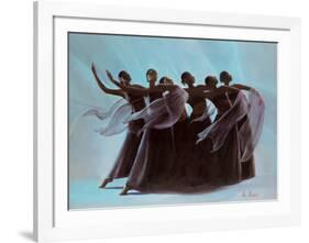 Steppin' Out-Laverne Ross-Framed Art Print