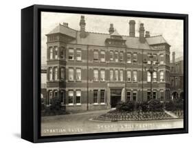 Stepping Hill Hospital, Stockport-Peter Higginbotham-Framed Stretched Canvas